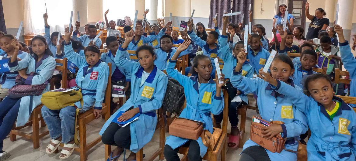 In Madagascar, information sessions are key in changing minds and raising awareness about child marriage and other harmful practices.