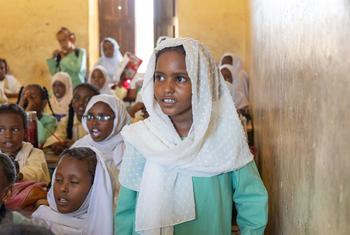 Wisam is among many children returning to school in Port Sudan amid the ongoing war.
