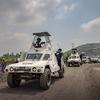 UN peacekeepers on patrol in eastern Democratic Republic of the Congo. 