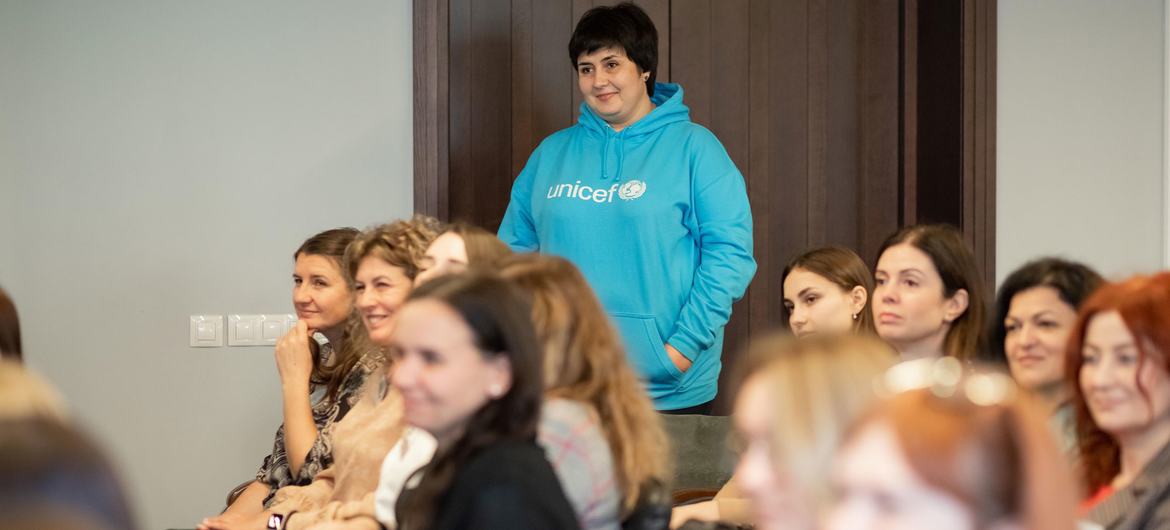 Natalia Datchenko, employee of UNICEF-Ukraine