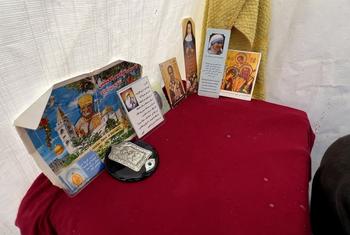 A collection prepared by Uncle Tony's wife, Amal, for Christmas Eve.