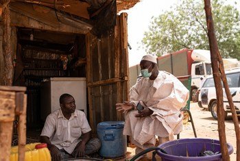 Two inhabitants of Niamey, the capital of Niger. (file photo)