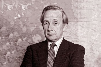 Brian Urquhart, former Under-Secretary-General for Political Affairs.
