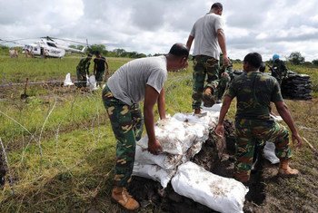 Bangladeshi peacekeepers with the UN Mission in South Sudan are deployed to Likuangole Payam, Jonglei State
