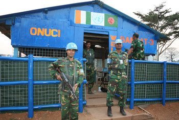 UNOCI peacekeepers in western Côte d’Ivoire.